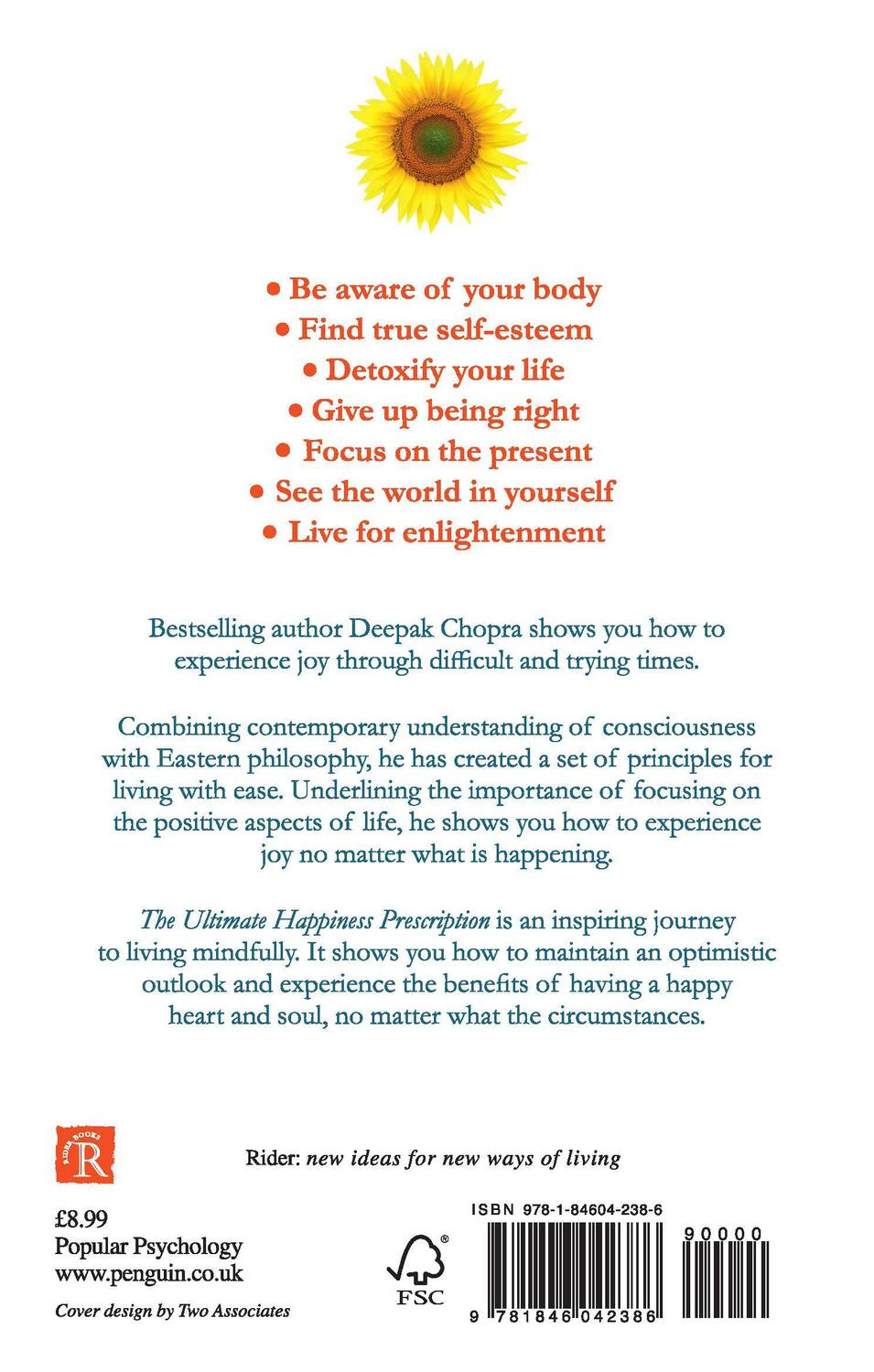 Rückseite: 9781846042386 | The Ultimate Happiness Prescription | 7 Keys to Joy and Enlightenment