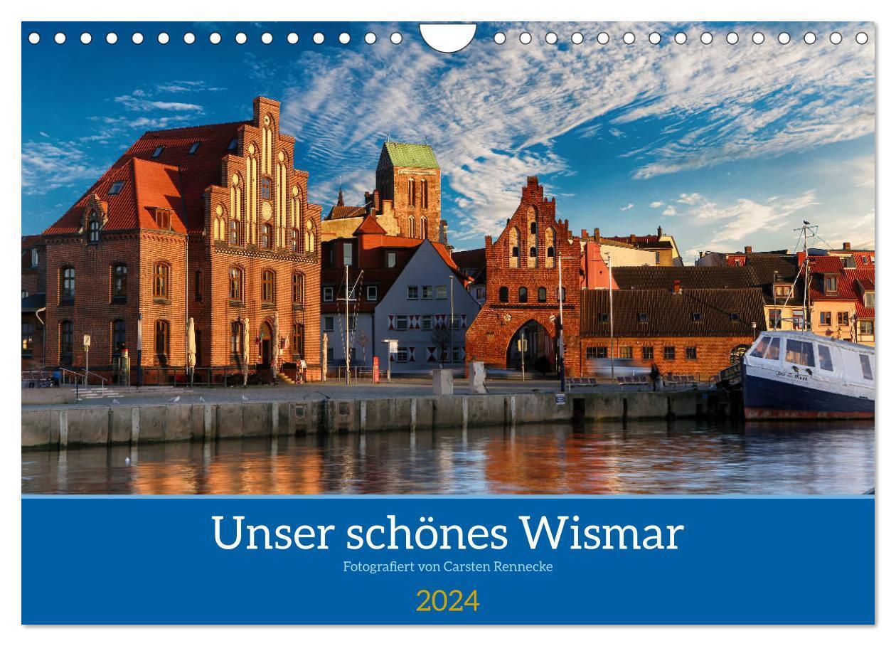 Cover: 9783675973794 | Unser schönes Wismar (Wandkalender 2024 DIN A4 quer), CALVENDO...