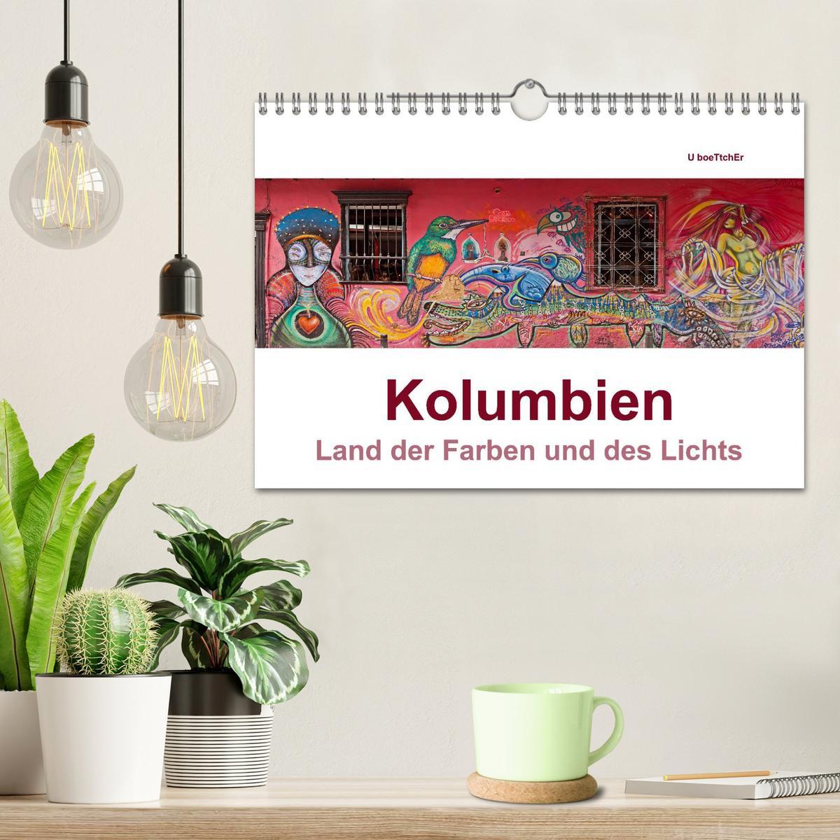 Bild: 9783435632343 | Kolumbien - Land der Farben und des Lichts (Wandkalender 2025 DIN...