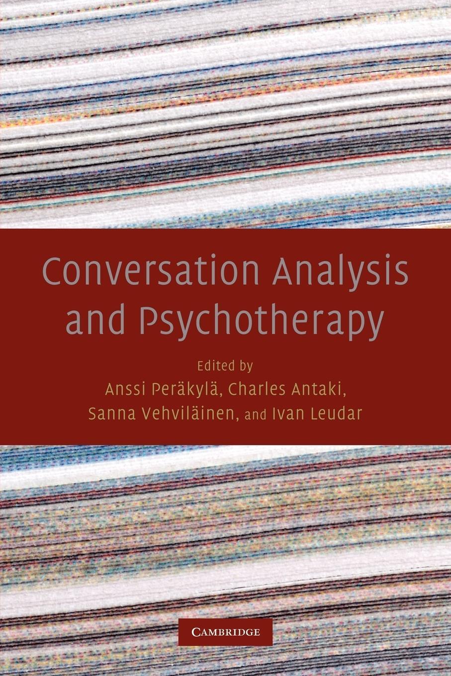 Cover: 9780521179829 | Conversation Analysis and Psychotherapy | Perkyl (u. a.) | Taschenbuch