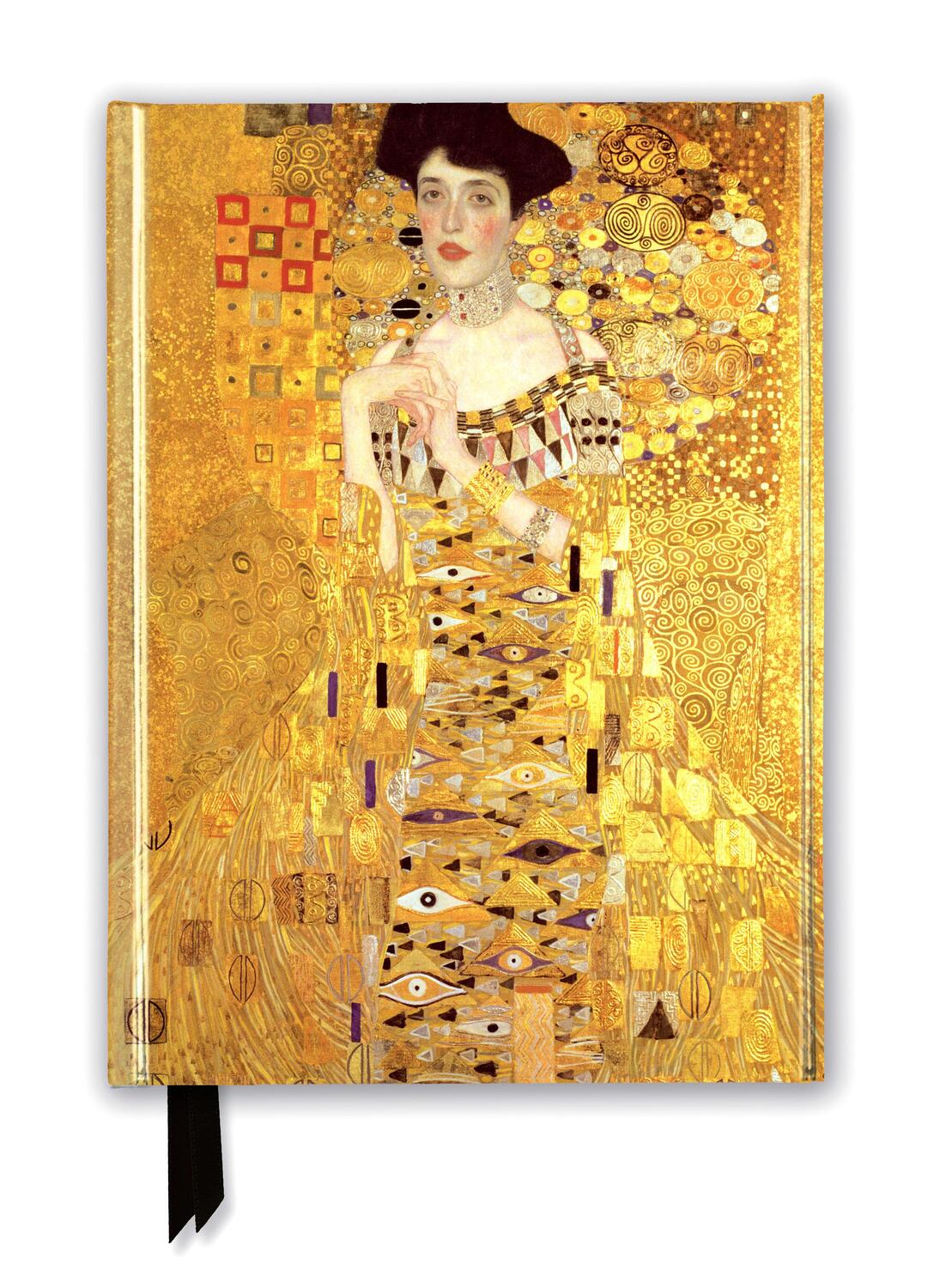 Cover: 9781787550131 | Gustav Klimt: Adele Bloch Bauer (Foiled Journal) | Flame Tree Studio