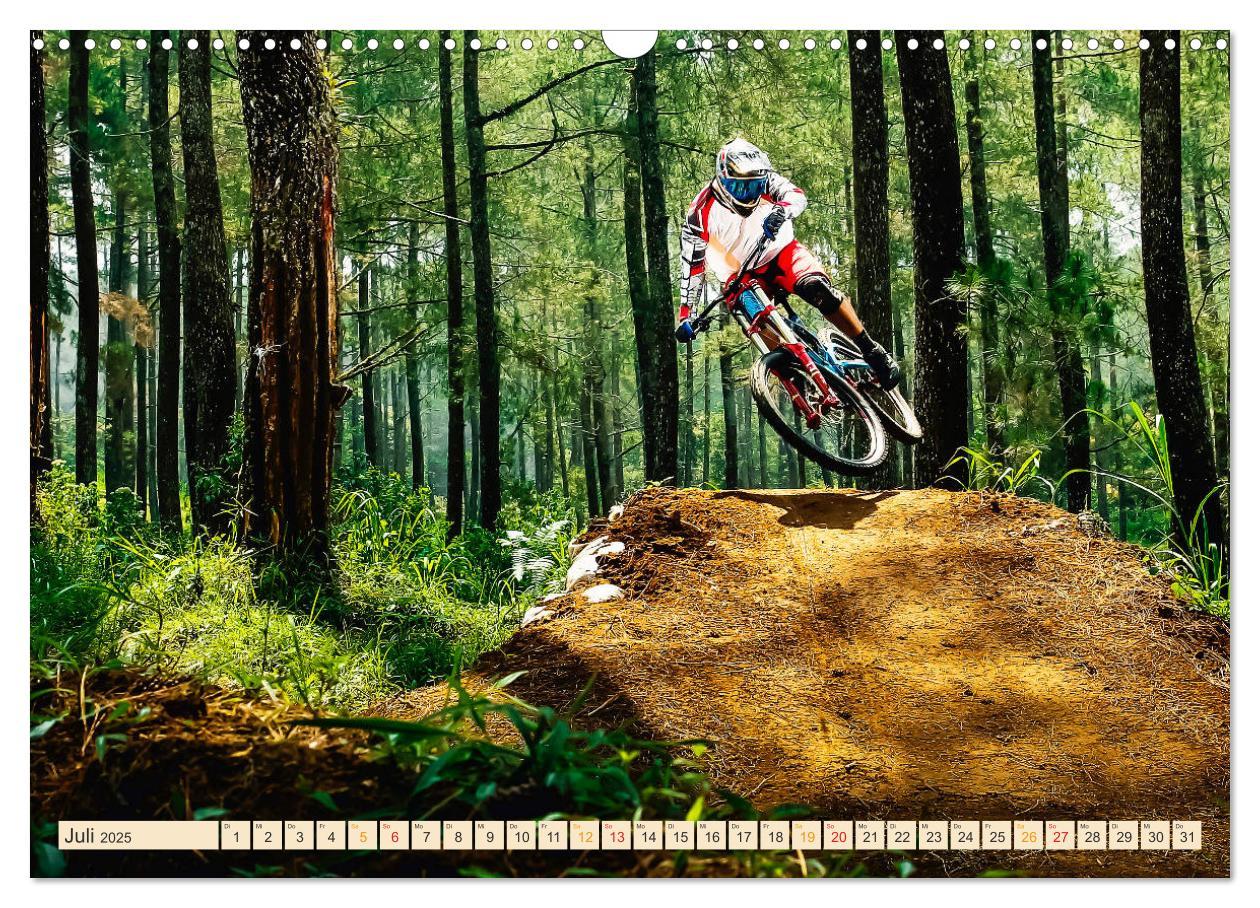 Bild: 9783435259335 | Mountainbike extrem (Wandkalender 2025 DIN A3 quer), CALVENDO...