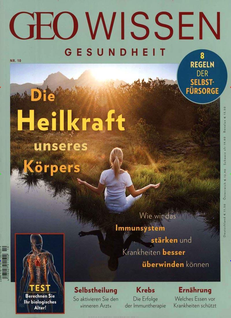 Cover: 9783652009034 | GEO Wissen Gesundheit 10/19 - Die Heilkraft unseres Körpers | Schaper