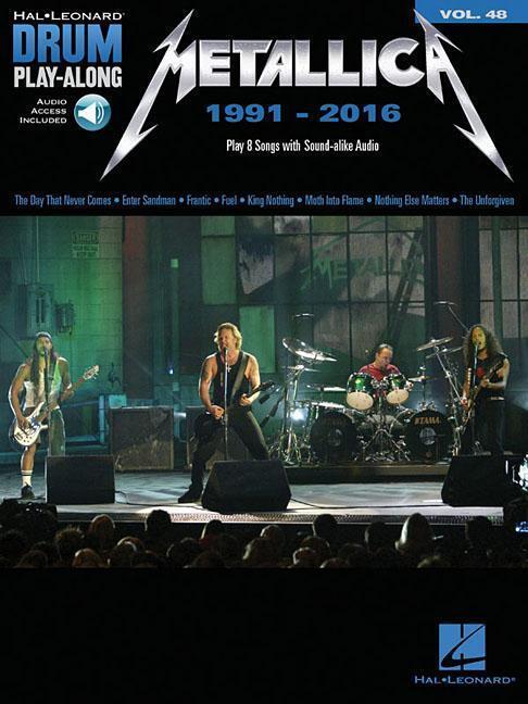 Cover: 9781495094842 | Metallica: 1991-2016: Drum Play-Along Volume 48 [With Access Code]