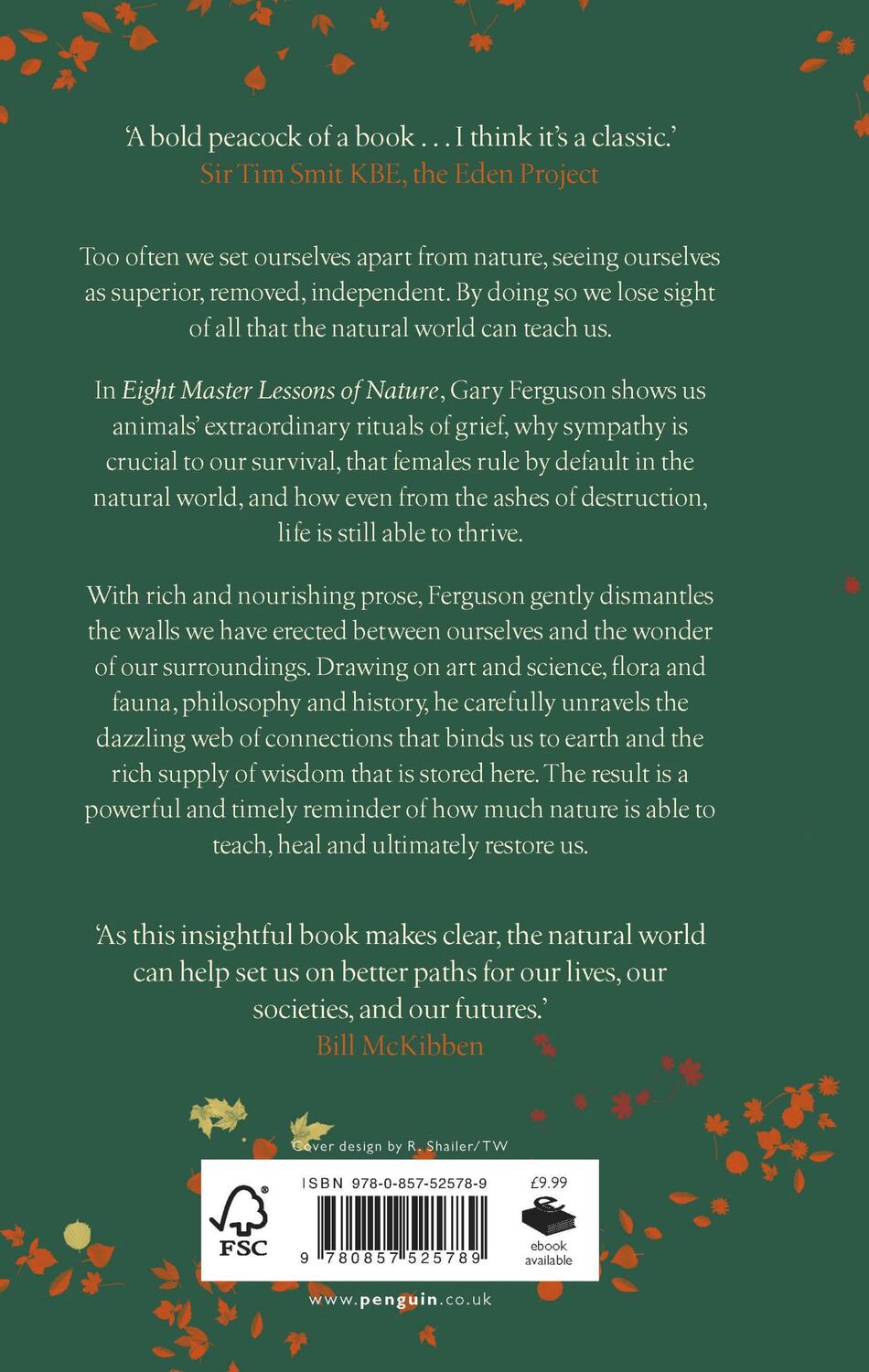 Rückseite: 9780857525789 | Eight Master Lessons of Nature | Gary Ferguson | Buch | XX | Englisch