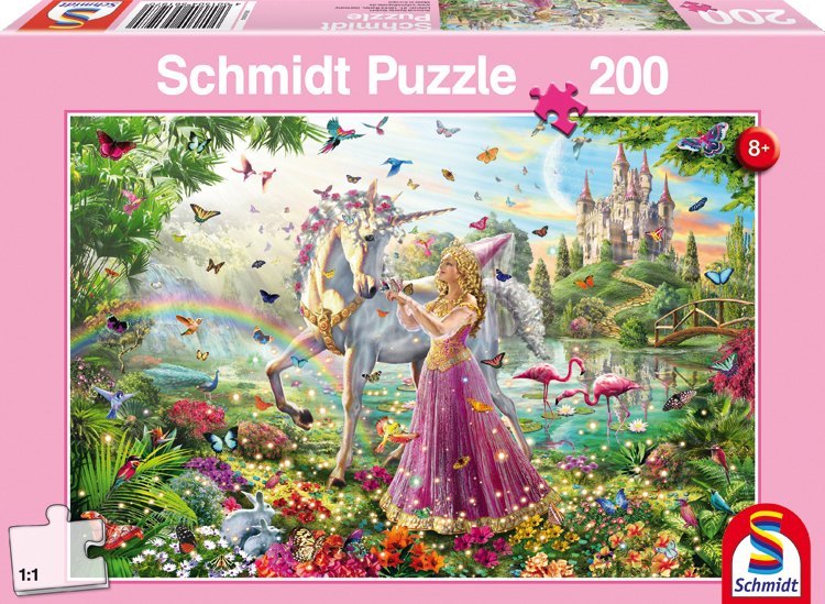 Cover: 4001504561970 | Schöne Fee im Zauberwald (Kinderpuzzle) | Spiel | In Spielebox | 56197