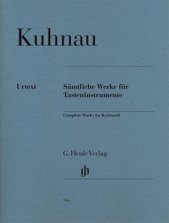 Cover: 9790201809564 | Kuhnau, Johann - Sämtliche Werke für Tasteninstrument | Johann Kuhnau