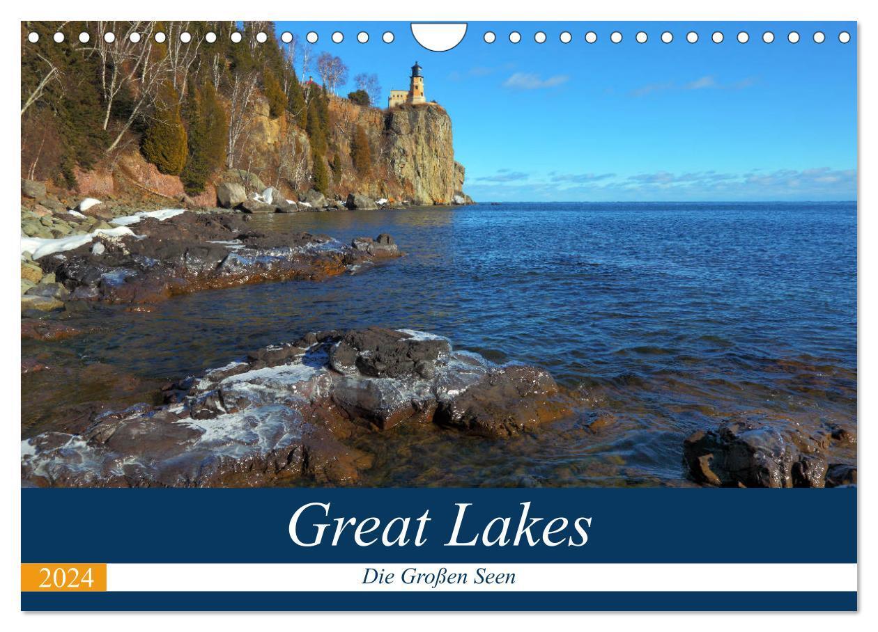 Cover: 9783675814332 | Great Lakes - Die großen Seen (Wandkalender 2024 DIN A4 quer),...