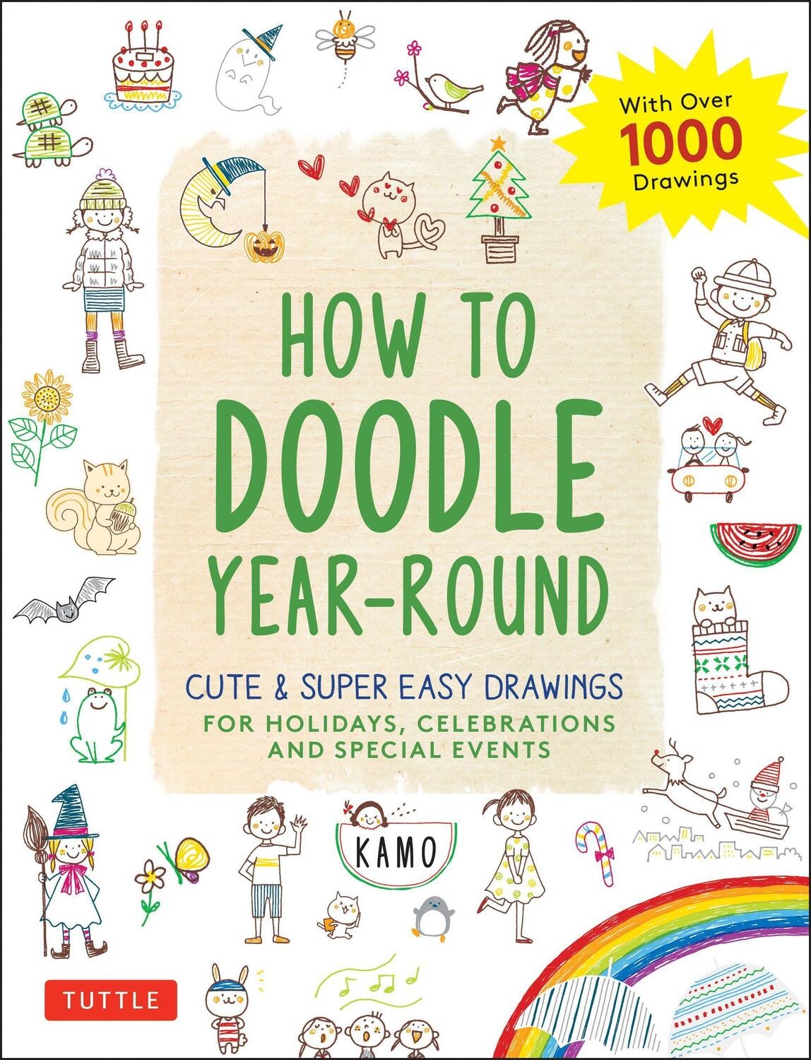 Cover: 9784805315866 | How to Doodle Year-Round | Kamo | Taschenbuch | Englisch | 2020