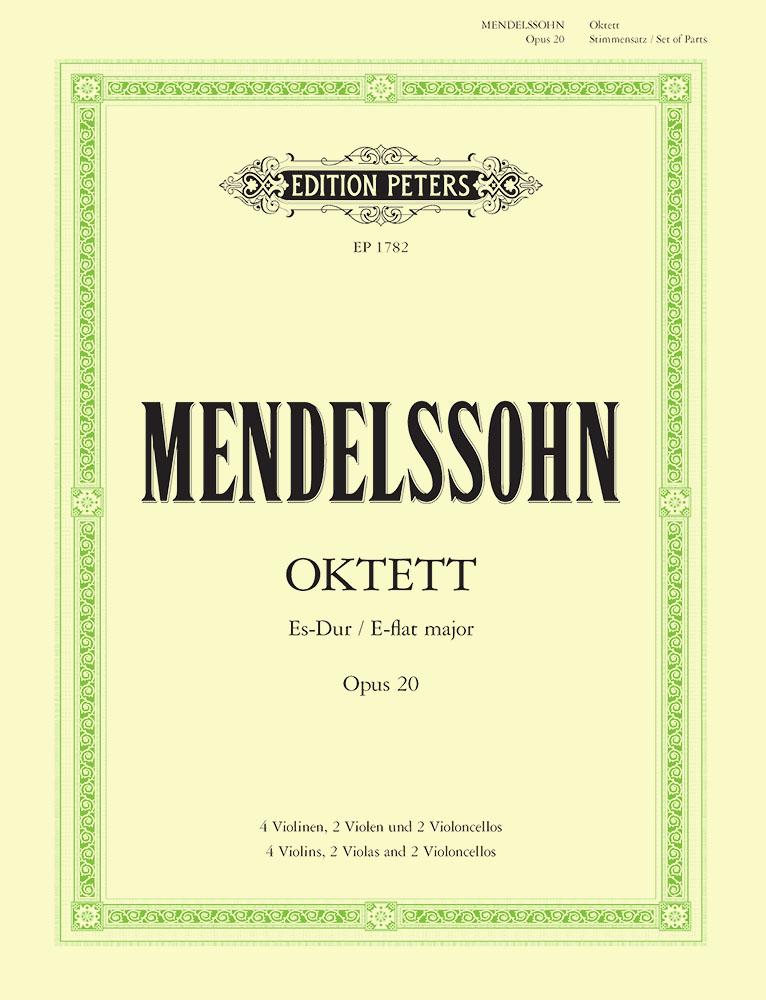 Cover: 9790014008116 | Octet in E flat Op.20 | Felix Mendelssohn Bartholdy | Broschüre | 2001