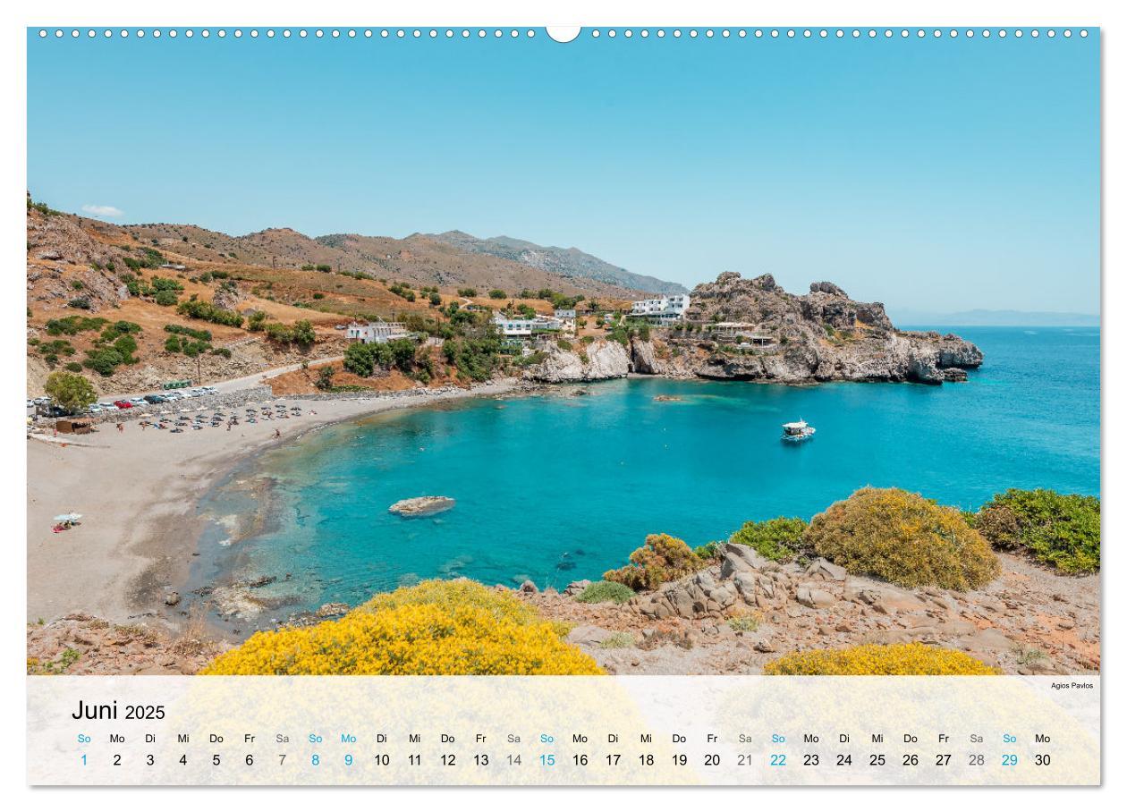 Bild: 9783383925658 | Kreta - Die schönsten Strände (Wandkalender 2025 DIN A2 quer),...