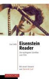 Cover: 9783894876913 | Eisenstein-Reader | Die wichtigsten Schriften zum Film | Taschenbuch