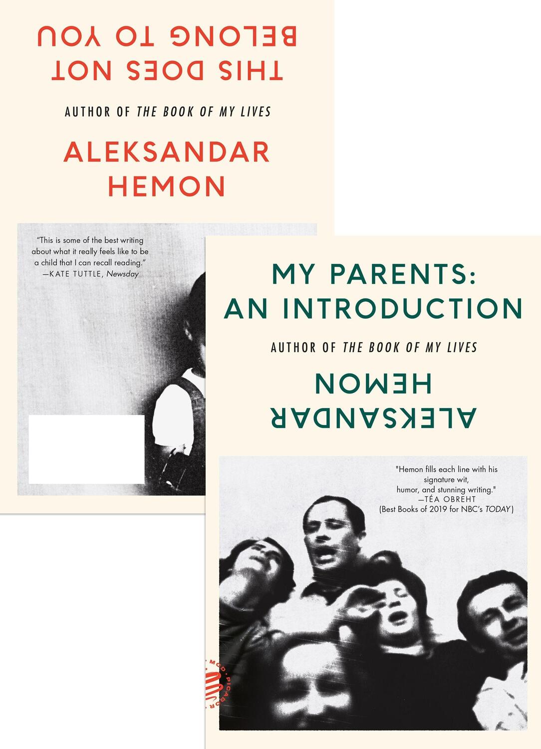 Cover: 9781250619648 | My Parents: An Introduction / This Does Not Belong to You | Hemon