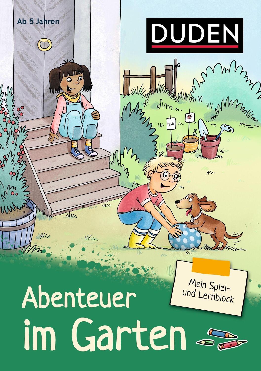 Cover: 9783411770434 | Mein Spiel- und Lernblock 4 - Abenteuer im Garten | Marion Krause