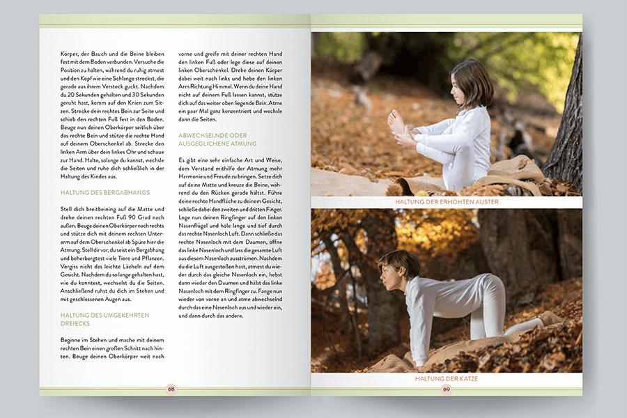 Bild: 9783948230050 | Yoga für Kinder | Das Geheimnis des meditierenden Waldes | Violeta