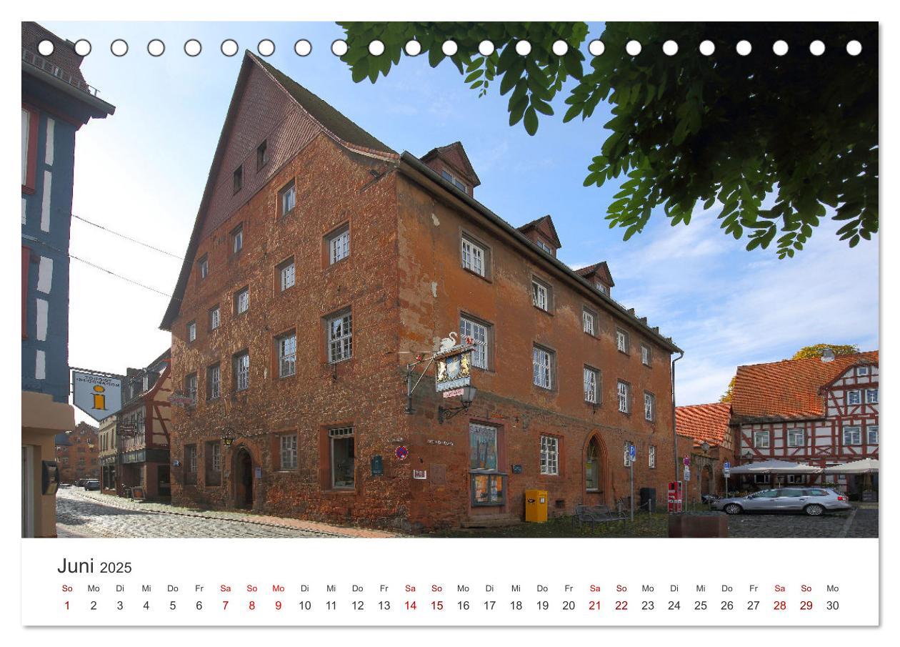 Bild: 9783435050161 | Büdingen - historische Stadt (Tischkalender 2025 DIN A5 quer),...