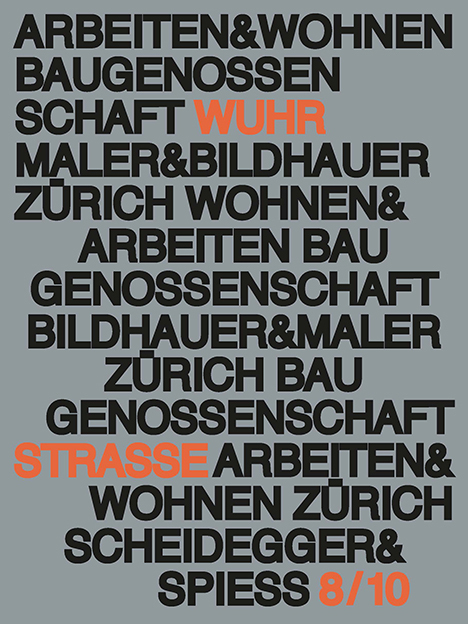 Cover: 9783039420308 | Arbeiten und Wohnen | Baugenossenschaft Maler und Bildhauer Zürich