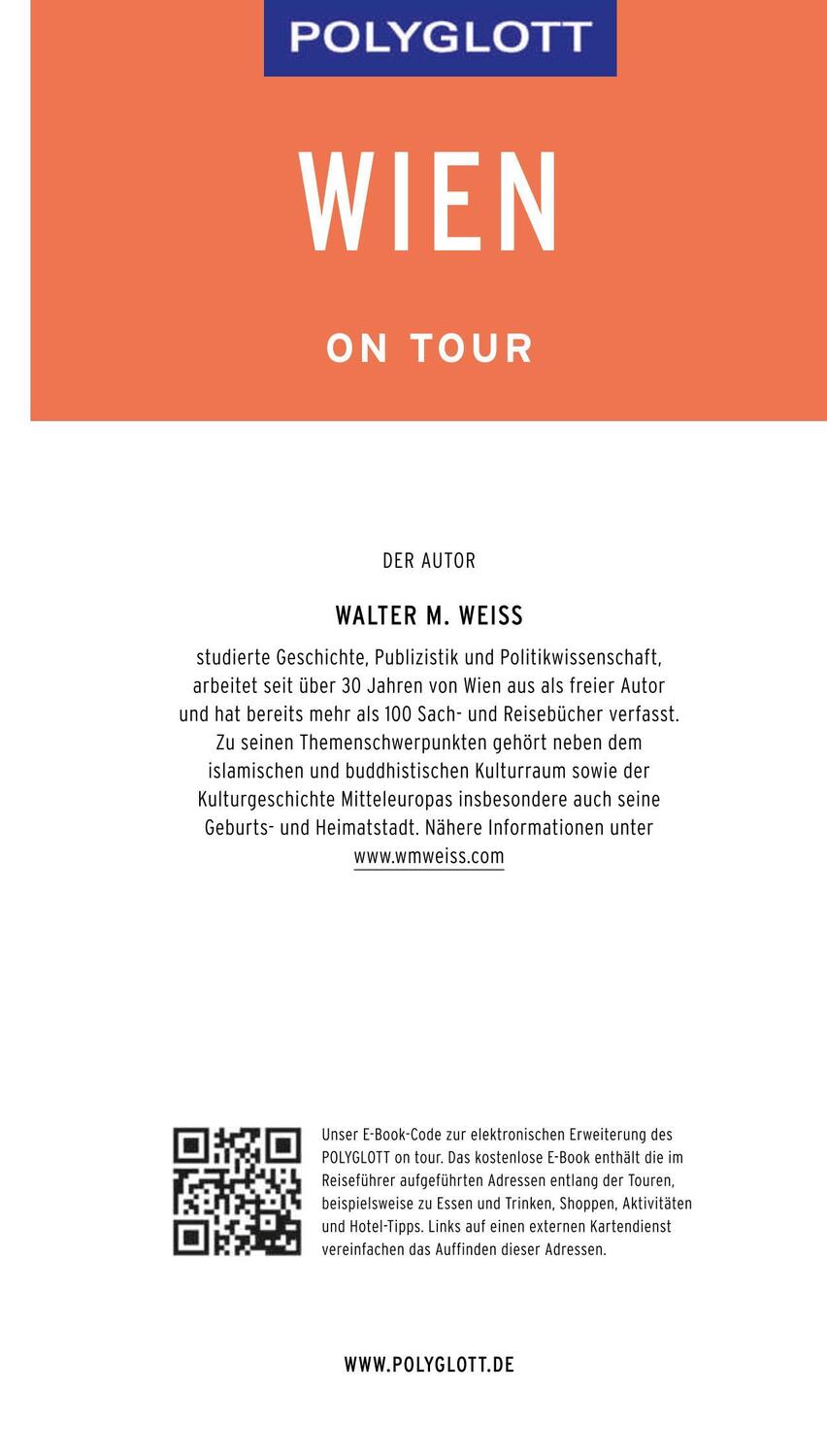 Bild: 9783846404065 | POLYGLOTT on tour Reiseführer Wien | Walter M. Weiss | Taschenbuch