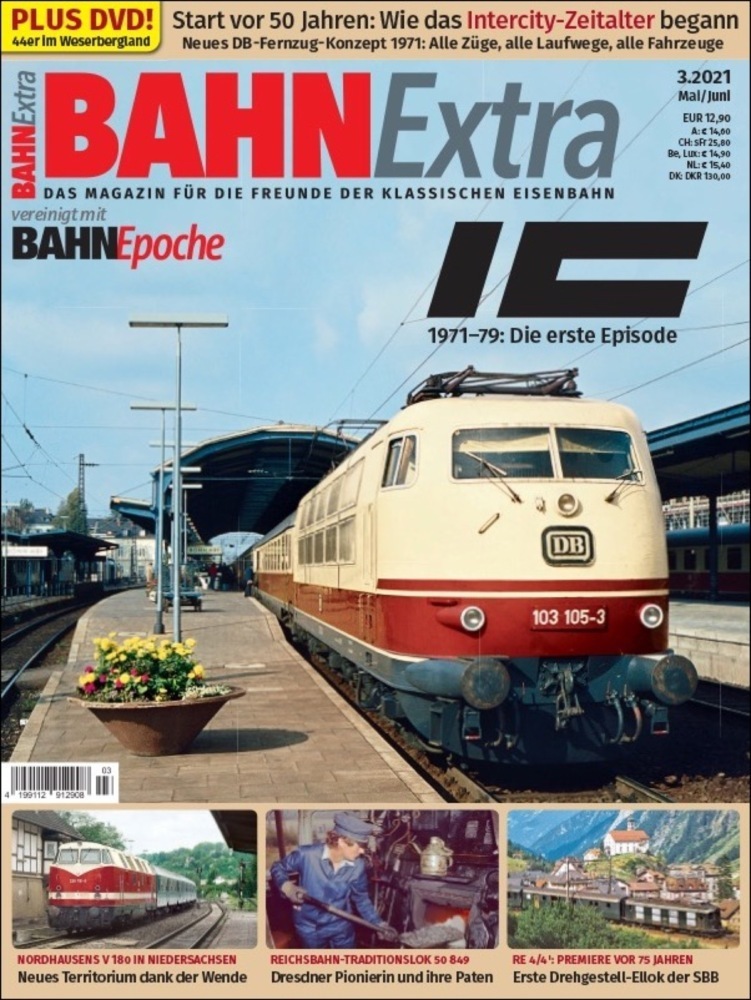 Cover: 9783956131516 | Bahn Extra 3-2021 | IC 1971-79: Das erste Kapitel | Broschüre | 2022