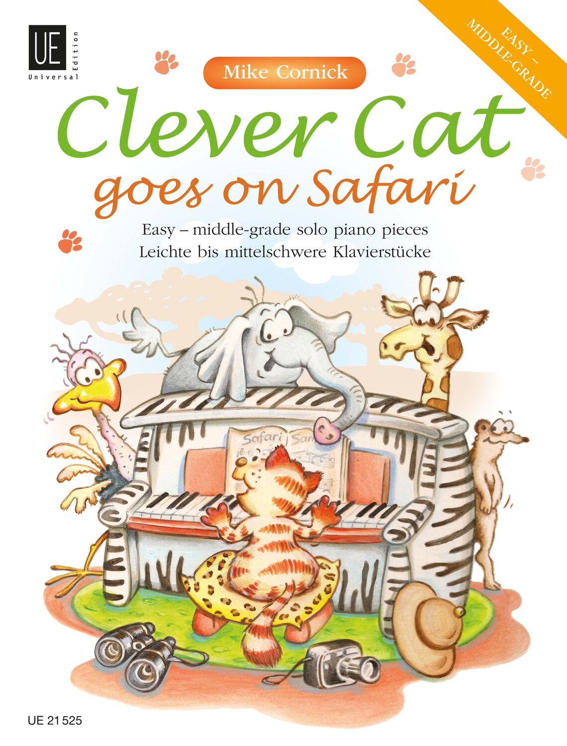 Cover: 9783702468118 | Clever Cat Goes On Safari | Universal Edition | EAN 9783702468118