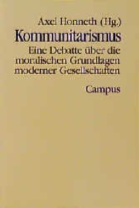 Cover: 9783593347424 | Kommunitarismus | Axel Honneth | Buch | Deutsch | 1993 | Campus Verlag