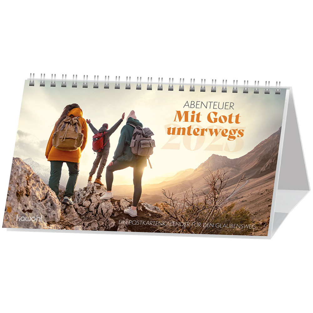 Cover: 9783754868652 | Abenteuer - Mit Gott unterwegs 2025 | Kalender | 13 S. | Deutsch