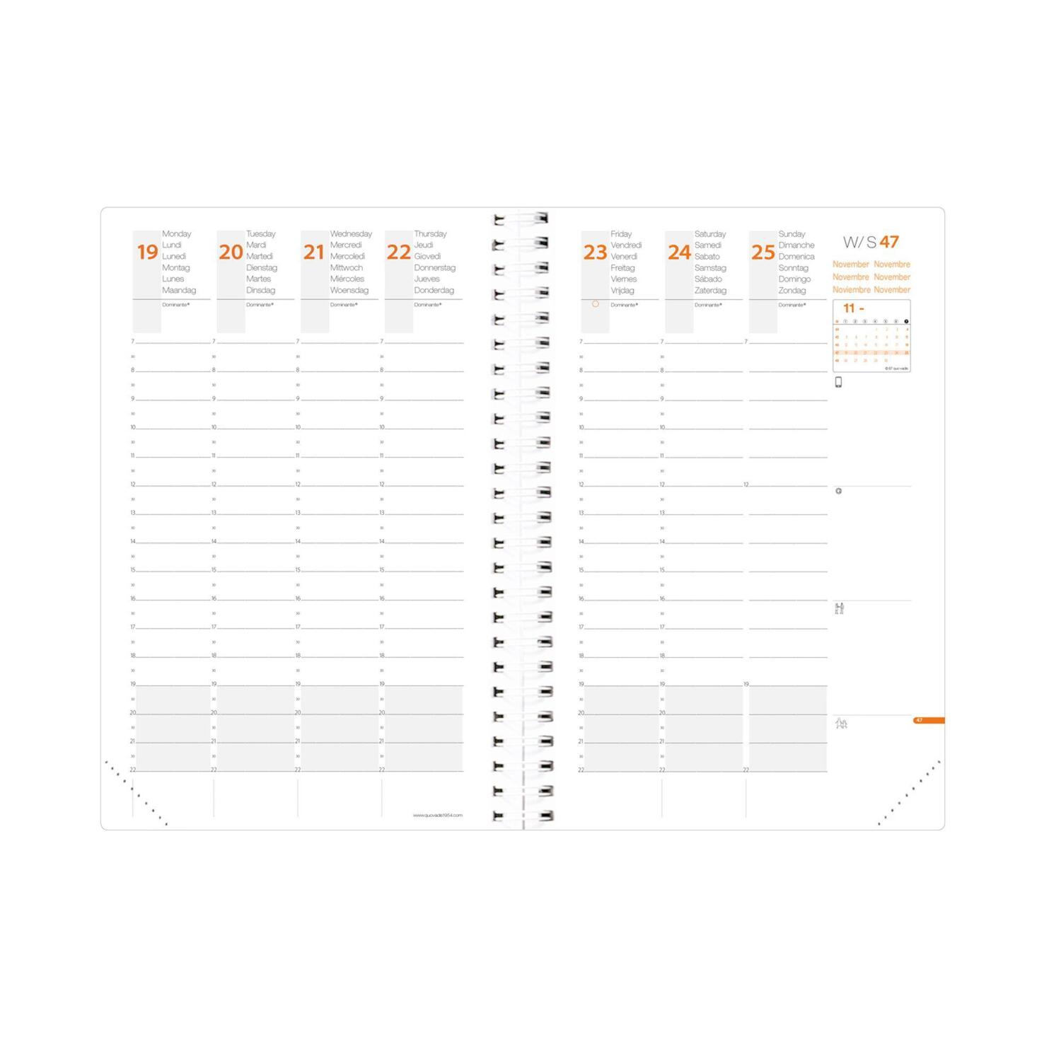 Cover: 3371010459834 | Kalender-Einlage Time &amp; Life ML Pocket 2025 | Quo Vadis | Kalender