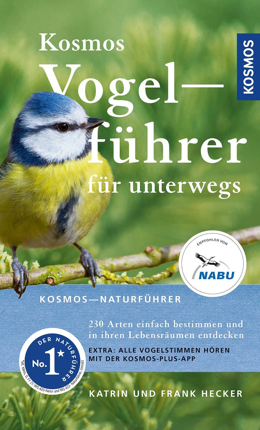 Cover: 9783440165133 | Kosmos Vogelführer für unterwegs | Frank Hecker (u. a.) | Taschenbuch