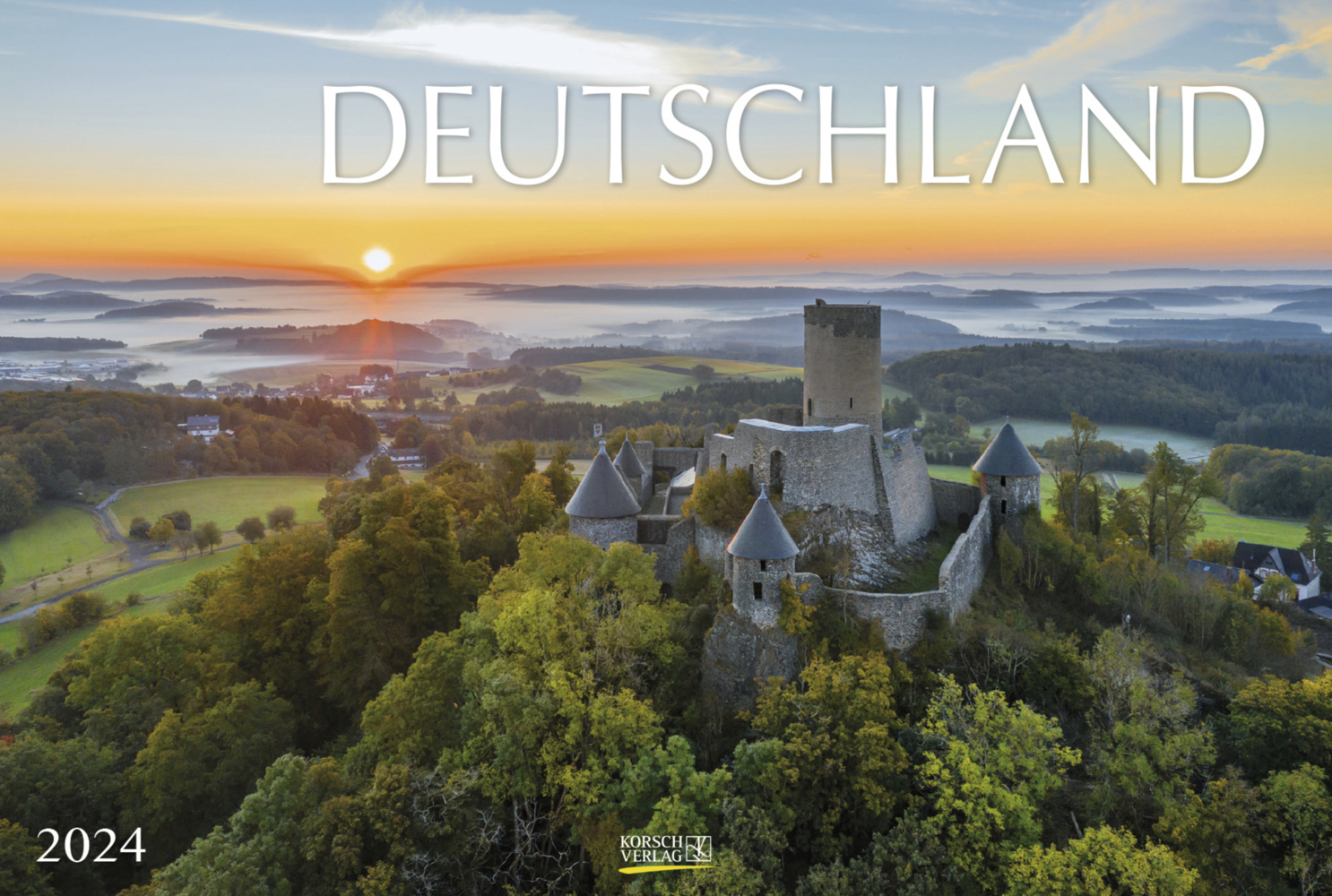 Cover: 9783731868644 | Deutschland 2024 | Korsch Verlag | Kalender | Spiralbindung | 15 S.