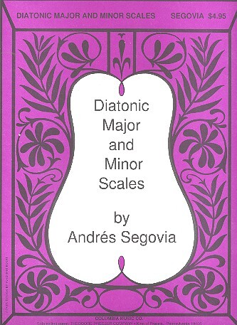 Cover: 9781598060591 | Diatonic Major and Minor Scales | Andrés Segovia y Torres | Buch