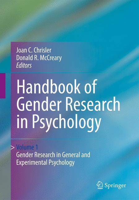 Cover: 9781493939435 | Handbook of Gender Research in Psychology | Donald R. McCreary (u. a.)