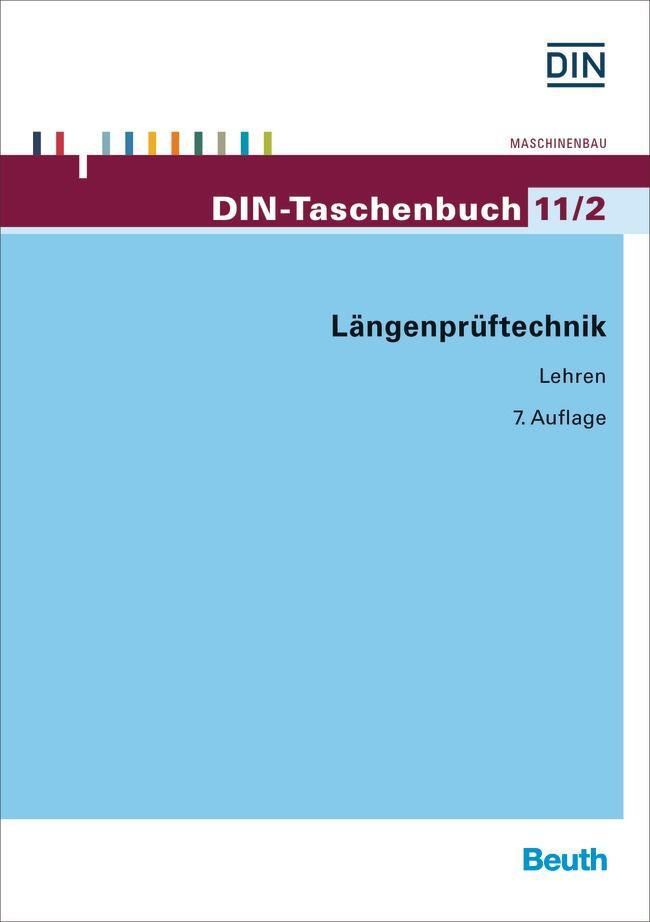 Cover: 9783410260677 | Längenprüftechnik 2 | Lehren | Taschenbuch | DIN-Beuth-Taschenbuch