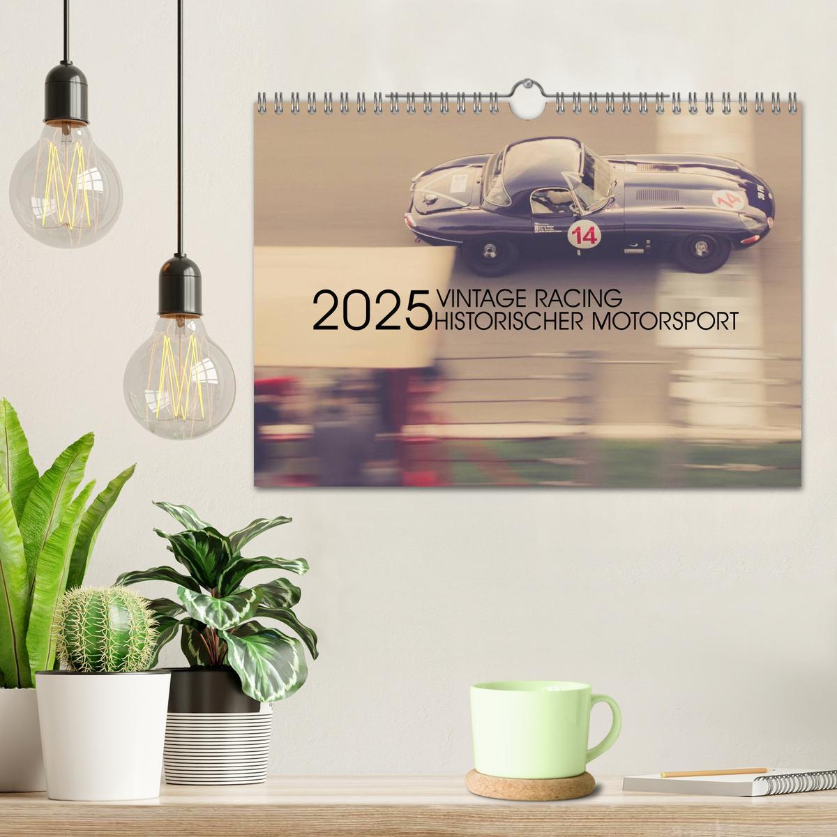 Bild: 9783435651146 | Vintage Racing, historischer Motorsport (Wandkalender 2025 DIN A4...