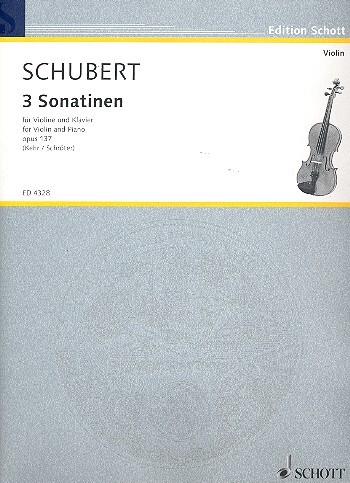 Cover: 9790001051040 | Sonatines(3) Op.137 | Franz Schubert | Buch | Schott Music