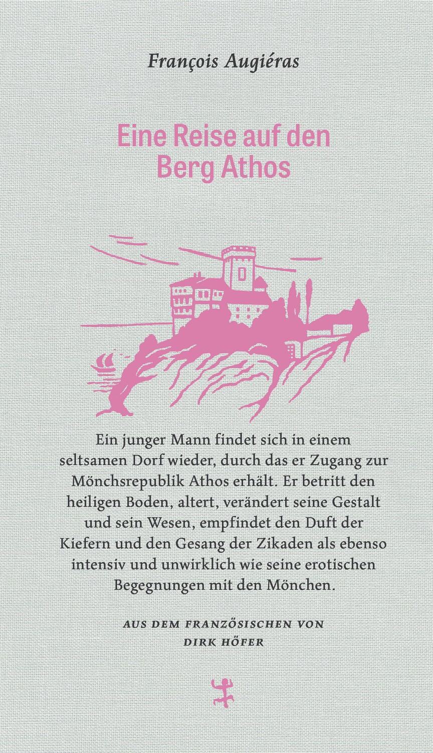 Cover: 9783957577191 | Eine Reise auf den Berg Athos | François Augiéras | Buch | Deutsch
