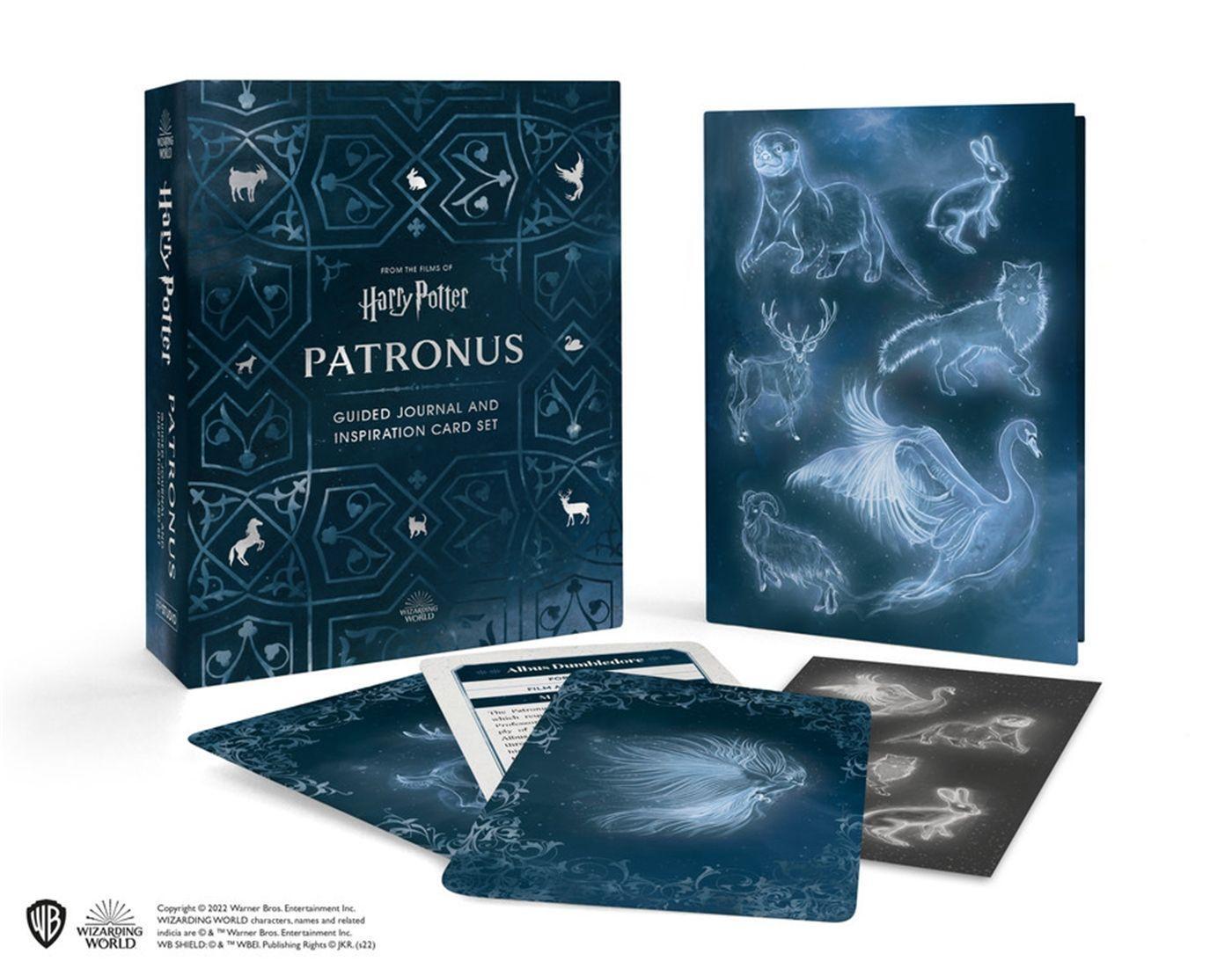 Cover: 9780762479252 | Harry Potter Patronus Guided Journal and Inspiration Card Set | Lemke