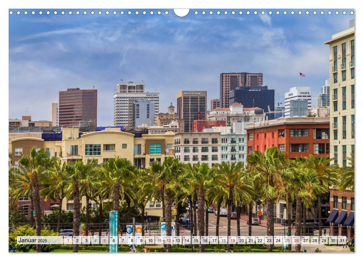 Bild: 9783435215355 | SAN DIEGO Idylle und urbane Impressionen (Wandkalender 2025 DIN A3...