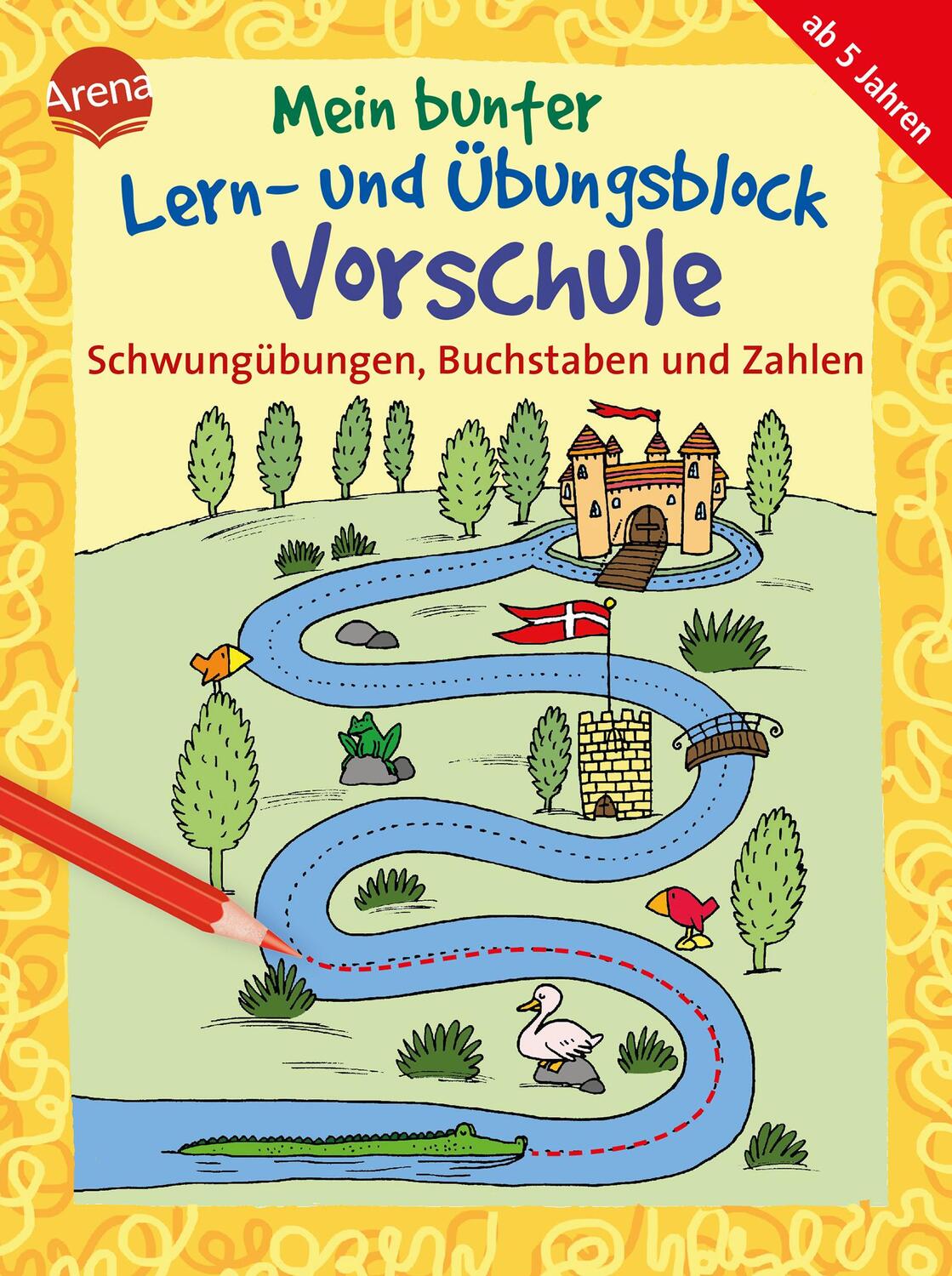 Cover: 9783401717098 | Schwungübungen, Buchstaben und Zahlen | Katja Schmiedeskamp (u. a.)