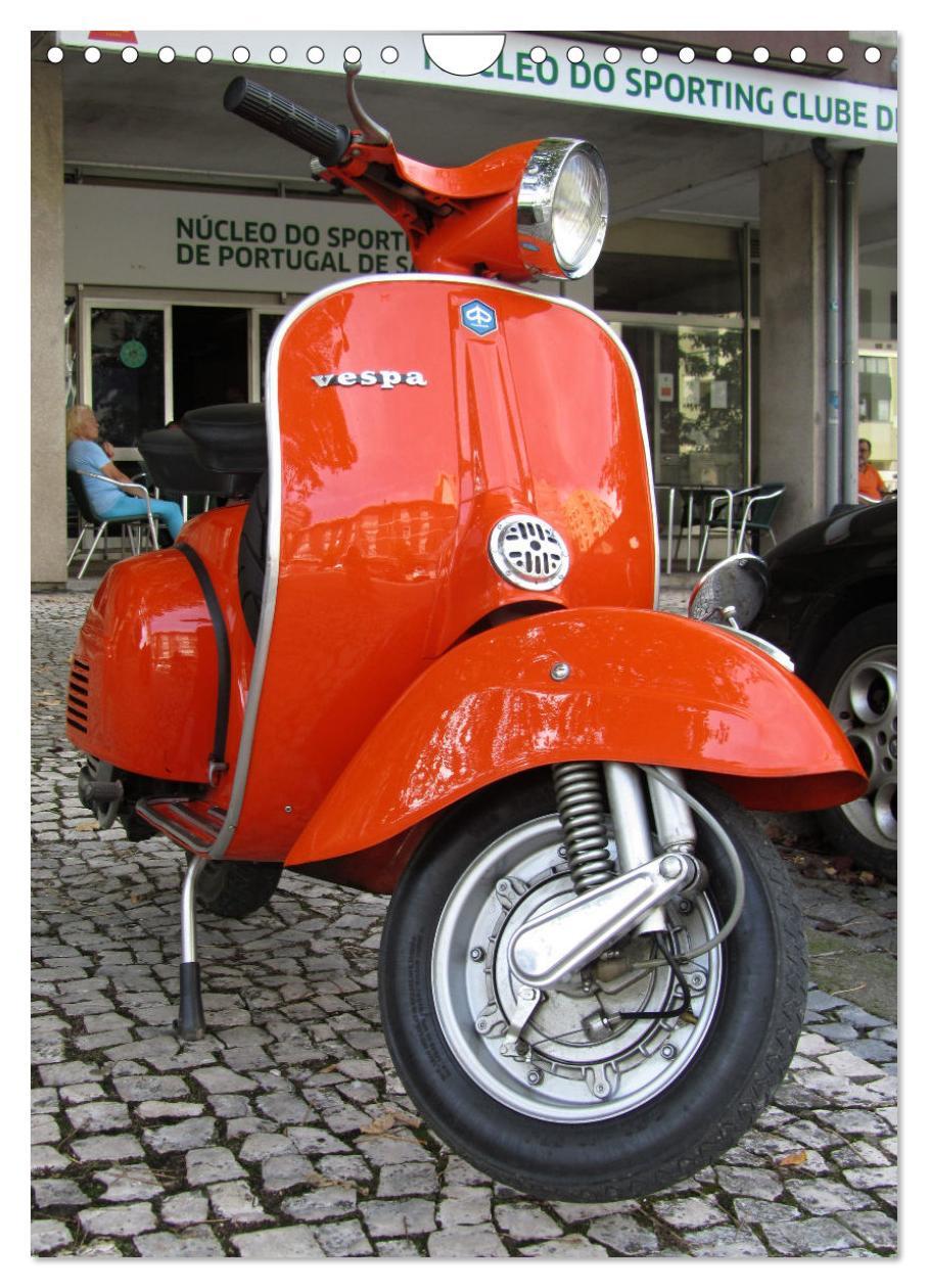 Bild: 9783435862115 | Die Liebe zur Vespa (Wandkalender 2025 DIN A4 hoch), CALVENDO...