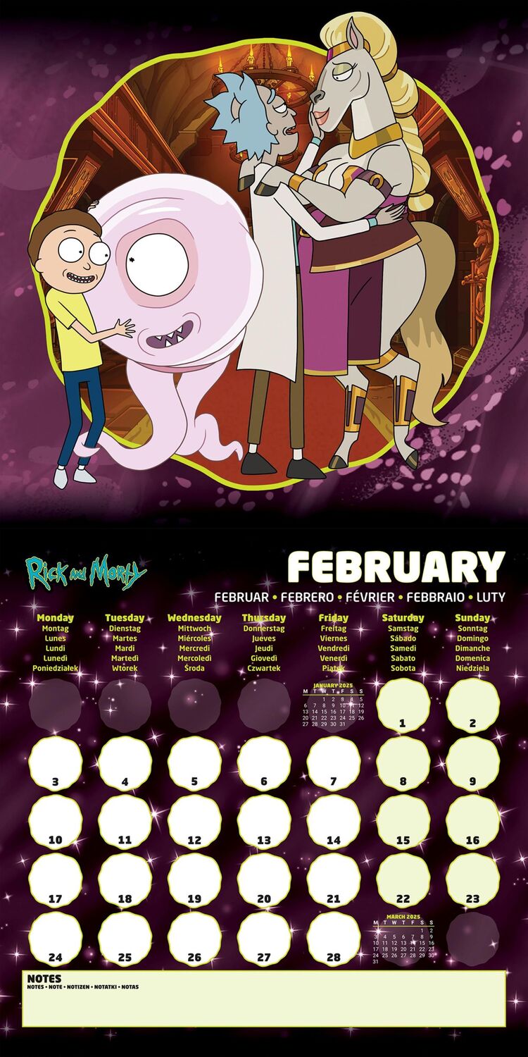 Bild: 9781804231722 | Rick and Morty 2025 30X30 Broschürenkalender | Kalender | 28 S. | 2025