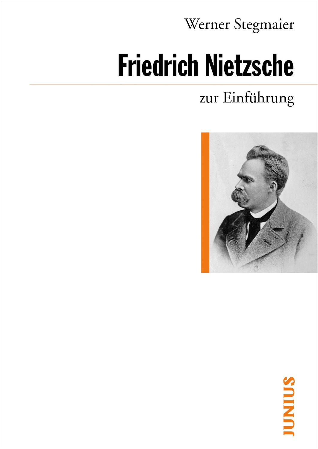 Cover: 9783885066958 | Friedrich Nietzsche zur Einführung | Werner Stegmaier | Taschenbuch