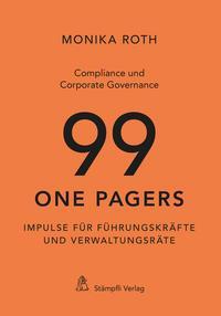 Cover: 9783727235870 | Compliance und Corporate Governance - 99 One Pagers | Monika Roth