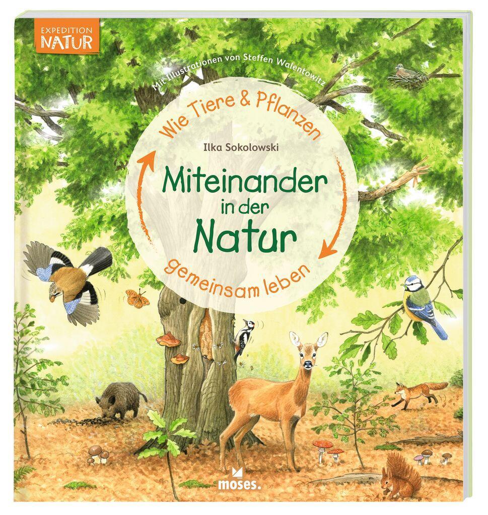 Cover: 9783964551115 | Miteinander in der Natur | Wie Tiere und Pflanzen gemeinsam leben