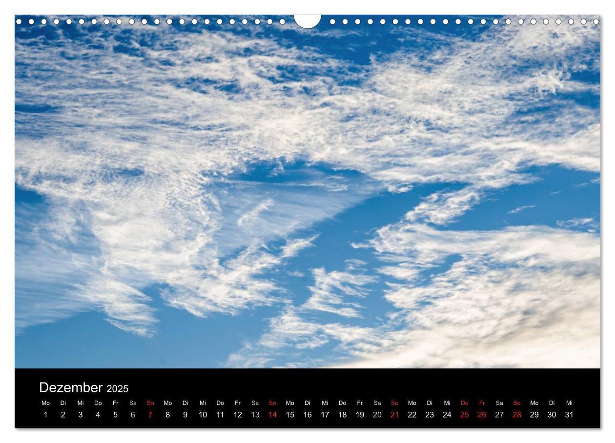 Bild: 9783435655847 | Wolkenmalerei (Wandkalender 2025 DIN A3 quer), CALVENDO Monatskalender