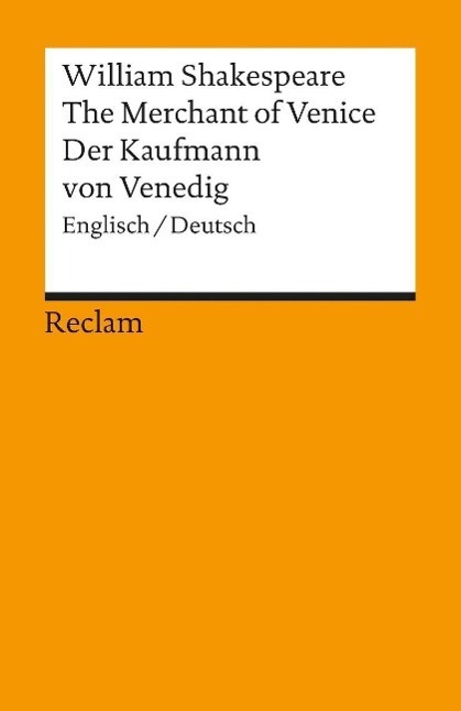 Cover: 9783150098004 | Der Kaufmann von Venedig / The Merchant of Venice | Shakespeare | Buch