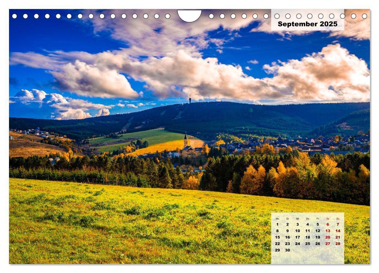 Bild: 9783435013067 | Oberwiesenthal und der Fichtelberg im Erzgebirge (Wandkalender 2025...