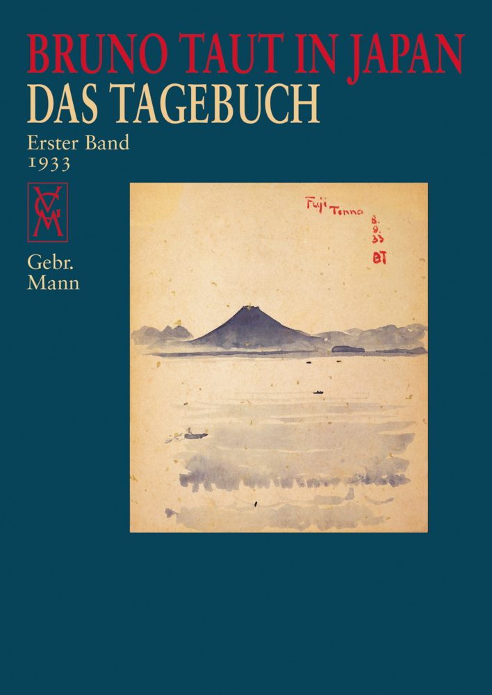 Cover: 9783786126928 | Bruno Taut in Japan. Bd.1 | Das Tagebuch. erster Band 1933 | Speidel