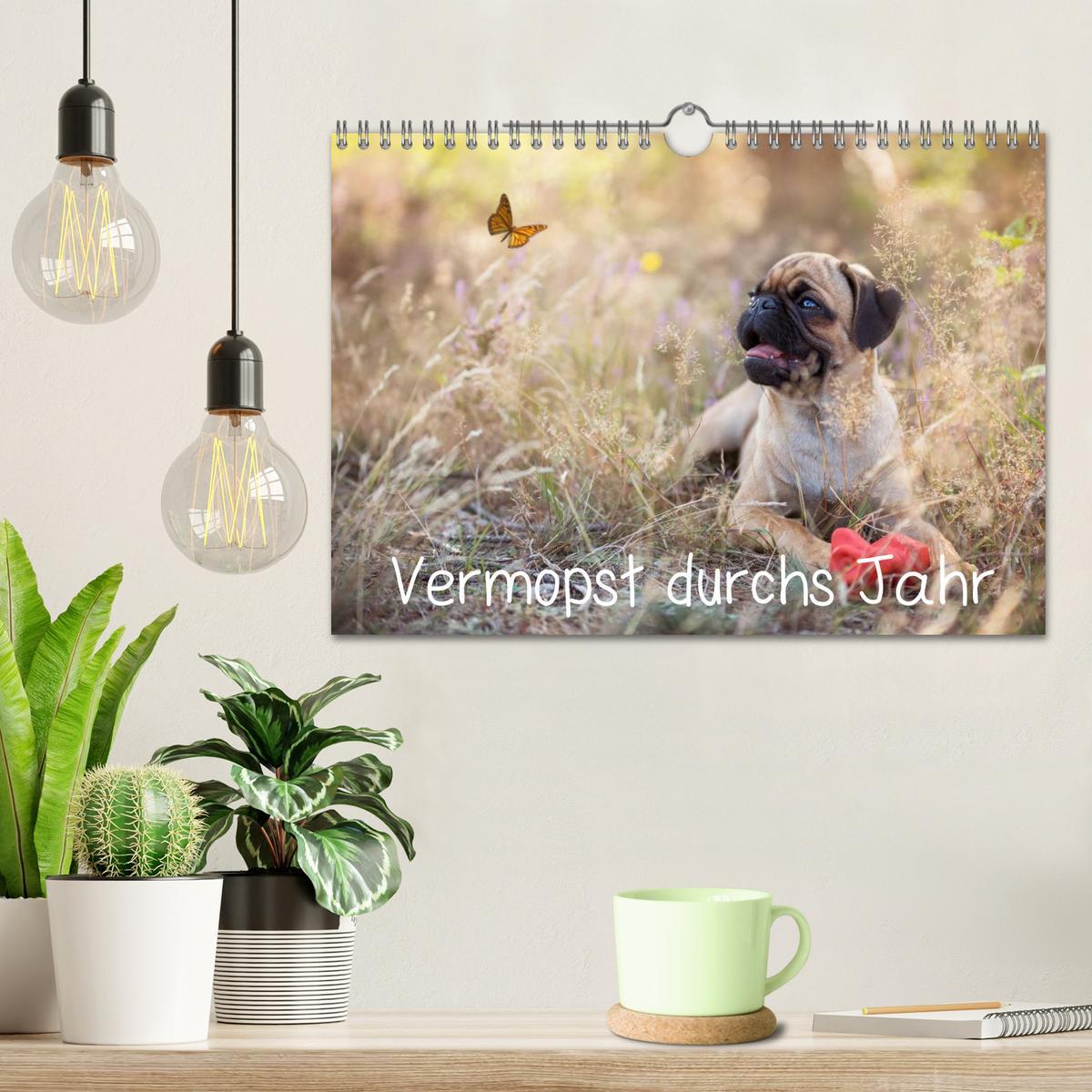 Bild: 9783435570195 | Vermopst durchs Jahr (Wandkalender 2025 DIN A4 quer), CALVENDO...