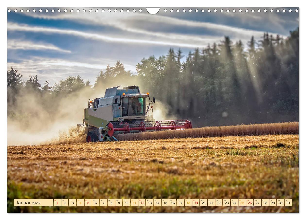 Bild: 9783435291793 | Giganten in der Landwirtschaft - Mähdrescher (Wandkalender 2025 DIN...