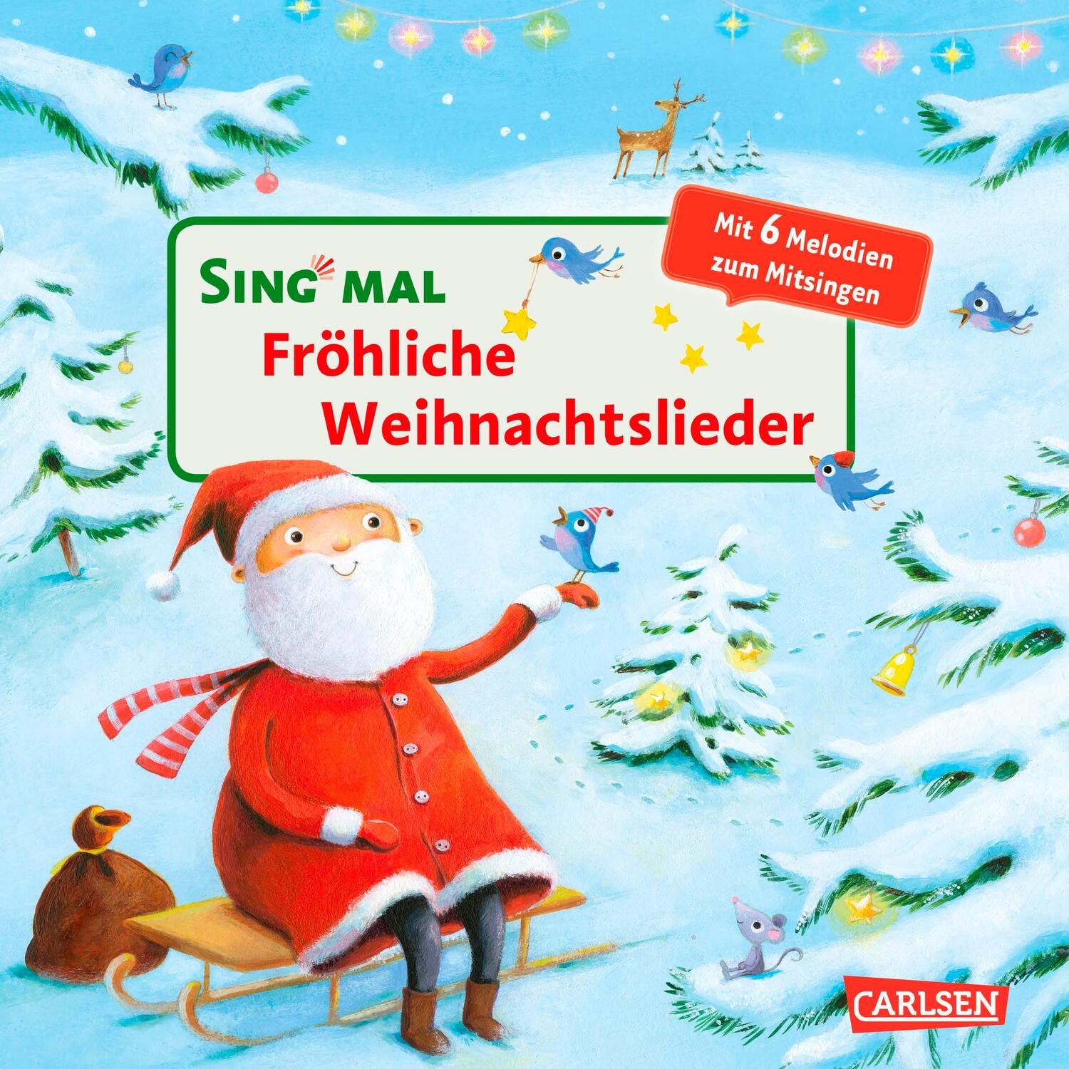 Cover: 9783551251466 | Sing mal (Soundbuch): Fröhliche Weihnachtslieder | Buch | Sing mal